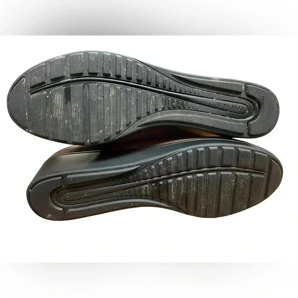 Cole Haan Signature Grandos Waterproof Wedge Brown Chelsea Boots Size 8.5 - Picture 9 of 12